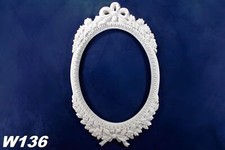 HEXIM Cornice in stucco da parete W136 80 x 50 cm cornice da parete cornice p...