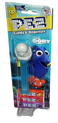 Disney FINDING DORY Pez Dispenser BAILEY/CLEAR BASE  [Carded] 2016 