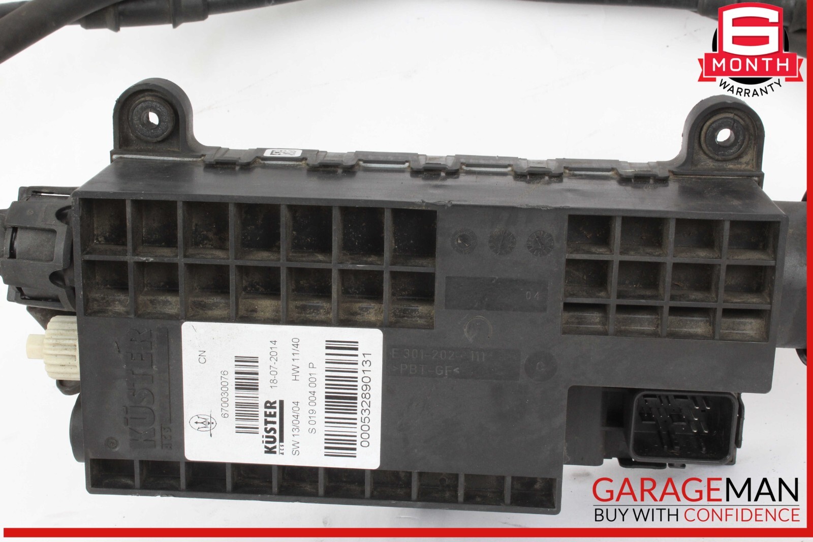 14-17 Maserati Ghibli M157 S Q4 Emergency Electric Parking Brake Actuator OEM