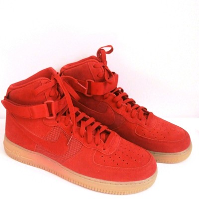 air force suede red