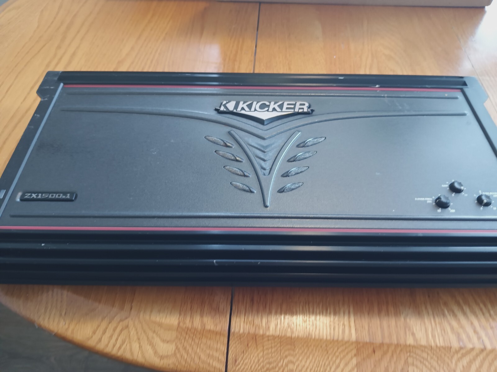 kicker old school ZX1500.1 amplifier Mono 2ohm stabl clean power FREE