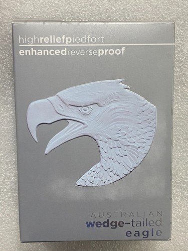 2022 2oz Australia Silver $2 NGC Enhanced Reverse PF 70 Wedge Tailed Eagle OGP - Picture 4 of 7
