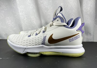 lebron witness 5 white and purple
