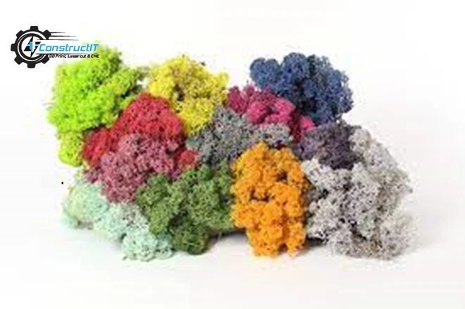 Islandmoos 15 Farben. Echtes konserviertes Natur Moos zum Basteln und Modellbau - Bild 3 von 4