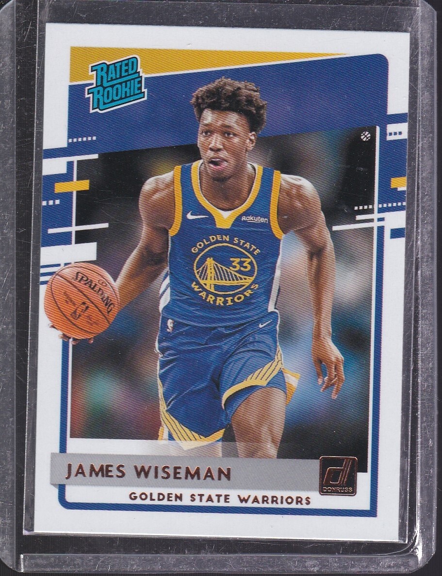2020 Panini Donruss #226 James Wiseman Rated Rookie RC - Detroit Pistons