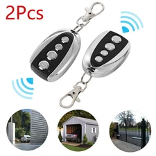 2 Wireless Remote Control Backup Key For Automatic Sliding Gate Opener 433.92MHz
