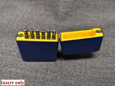 For LEATHERMAN - Zippo Insert, holds 6 flat screwdriver bits camping hiking EDC