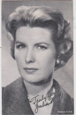 EXHIBIT CO. ARCADE ACTOR CARD 1950's JULIA MEADE!! RARE, POPULAR CARD!!