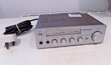 Hitachi HA-M2 MKII Stereo Amplifier Silver Small Size Genuine Working