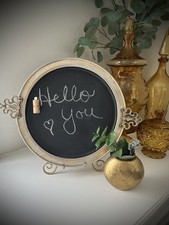 Decorative Antique Finish Round Magnetic Chal...