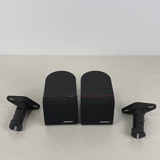 Bose Redline Set Of 2 Cube Speakers Black Tested With Mounts