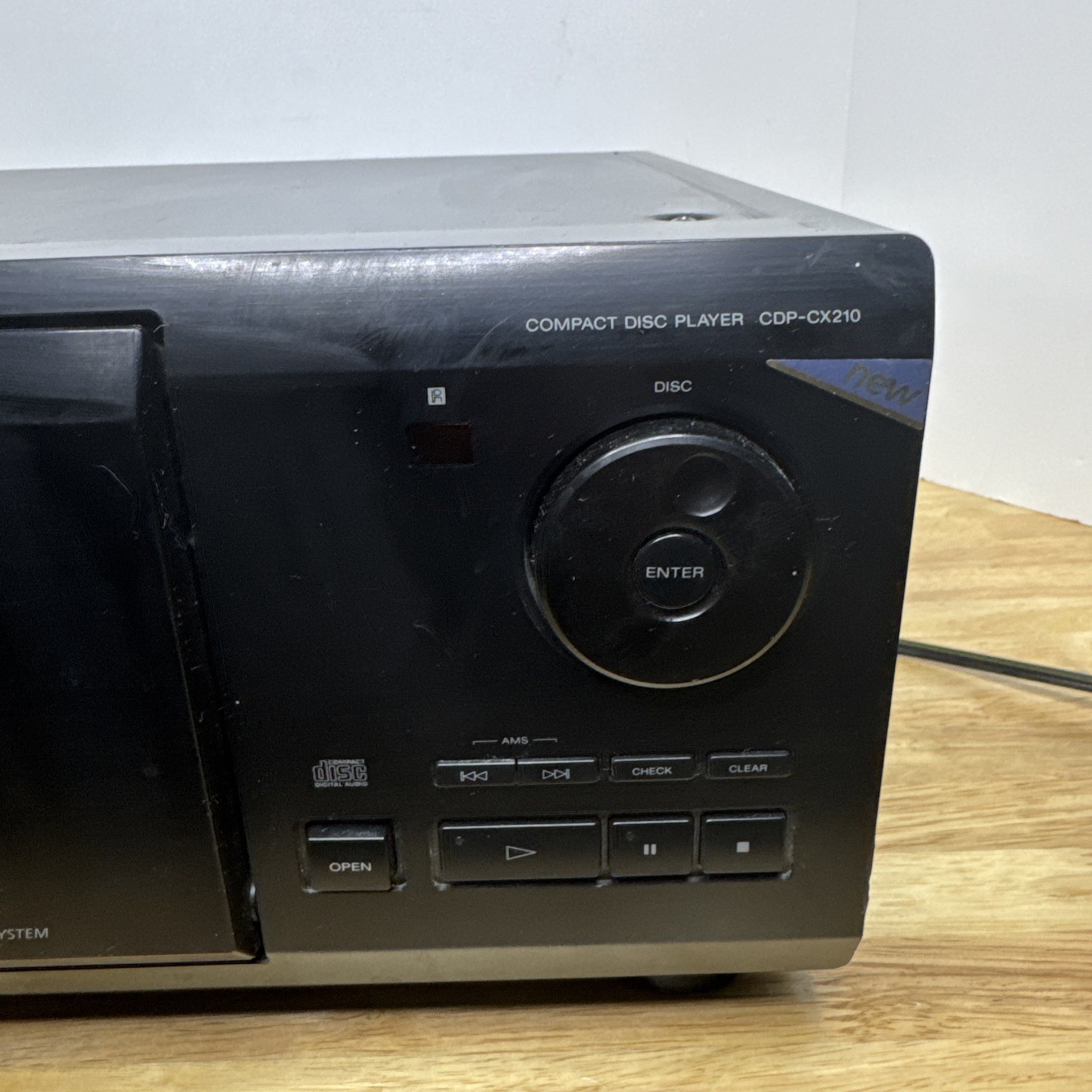 Sony CDP-CX210 200 Disc Mega Storage CD Player Disc Changer - Tested & Working