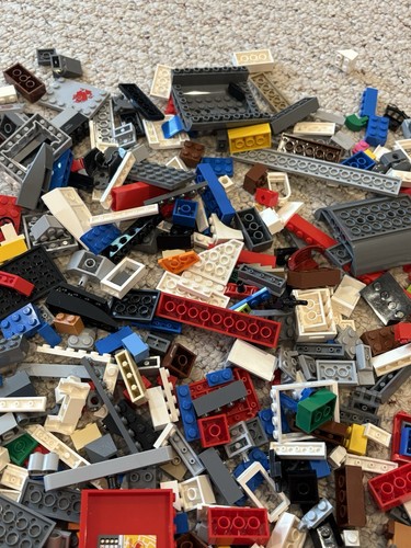 Lego Toy Lot Bulk 5 Lbs Mixed Building Bricks Blocks Parts Pieces - Clean L@@K!! - Picture 4 of 14
