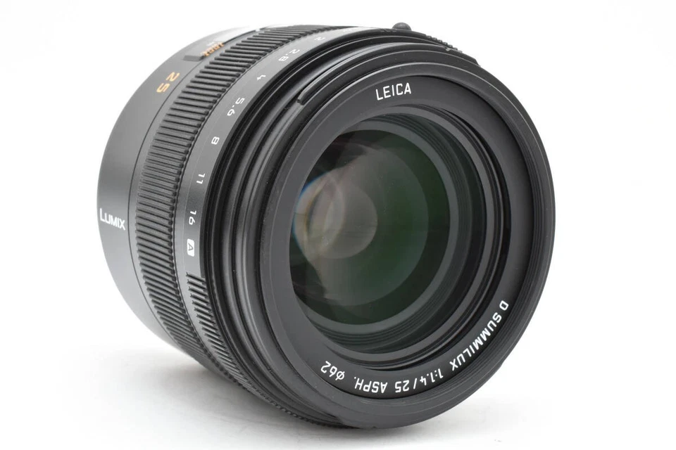 Panasonic Leica 25mm F1.4 ASPH for Four Thirds, Used, Excellent Condition - Image 4 of 4