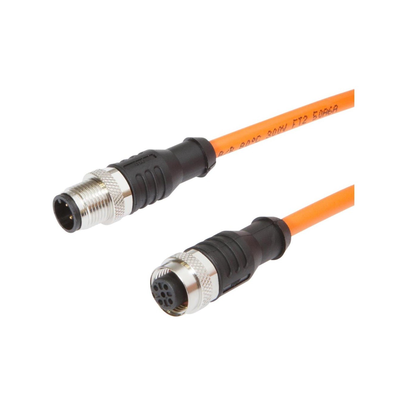 Interconnect Cable, 0.6m, Female M12 (Female) VK06RF25