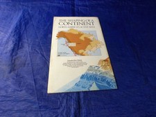 National Geographic Map The Shaping of A Continent North America's Active West
