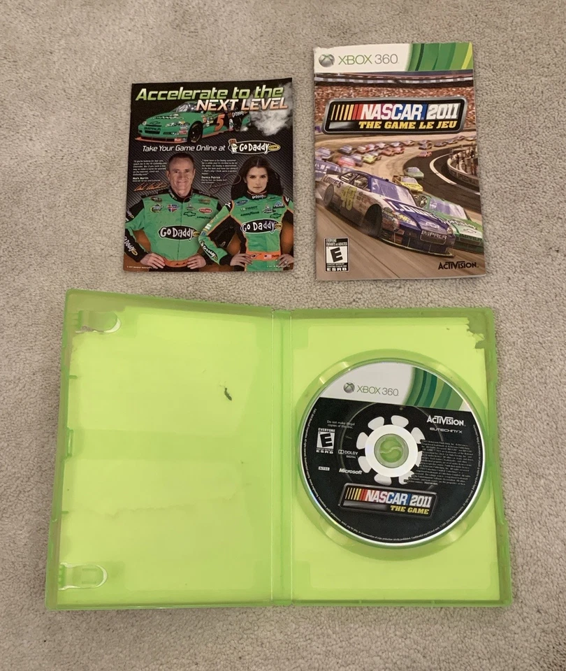 NASCAR 2011 The Game (Microsoft Xbox 360) CIB *Tested Working* - Image 3 of 4