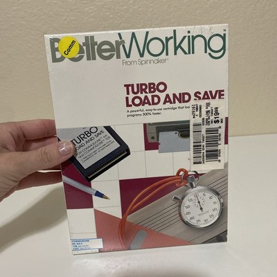 Betterworking From Spinnaker Turbo Load And Save Commodore 64 Sealed