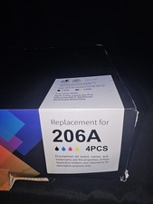 206A-4 Pack Printer Toner Cartridges Compatible With HP Laser Jet Pro M255dw/...