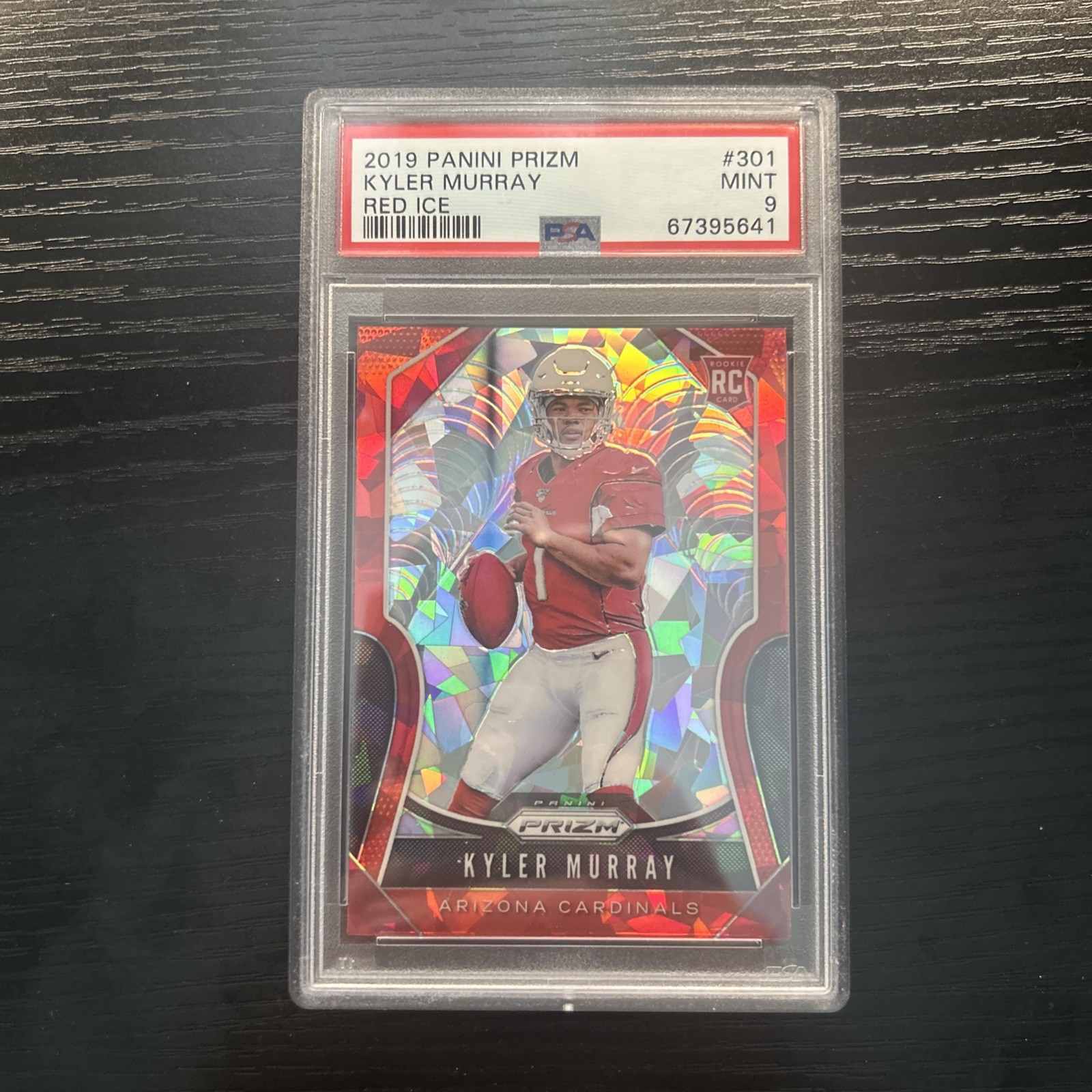2019 Panini Prizm - Rookies Kyler Murray #301 Red Ice Prizm (RC)