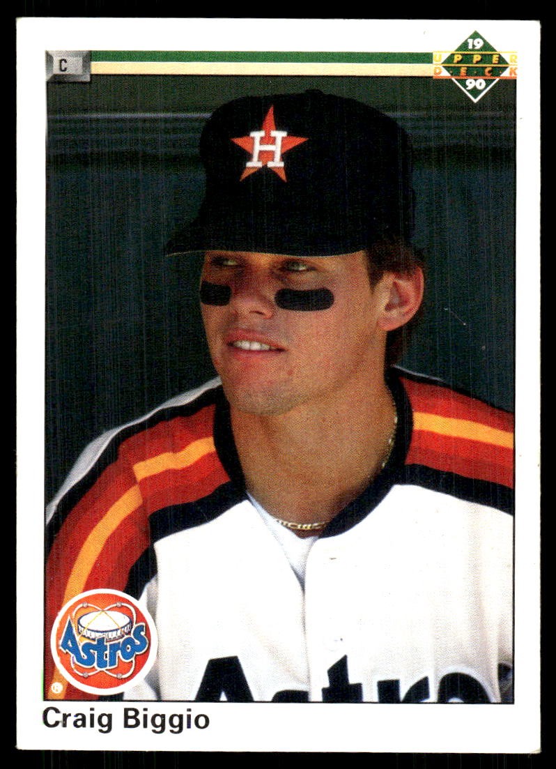 Craig Biggio 1990 Upper Deck #104 Astros FREE SHIPPING StackedPacks