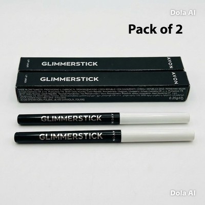 2 x Avon True Colour Glimmerstick einziehbarer Lipliner Lipliner KLAR 2er Pack