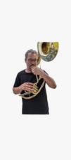 HAHAPA SOUSAPHONE HANDMADE BRASS 16" SOUSAPHONE BRASS MADE TUBA FREE SHIPPING