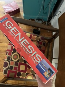 SEGA GENESIS MODEL 2 SONIC SPINBALL CONSOLE IN BOX Tested CIB