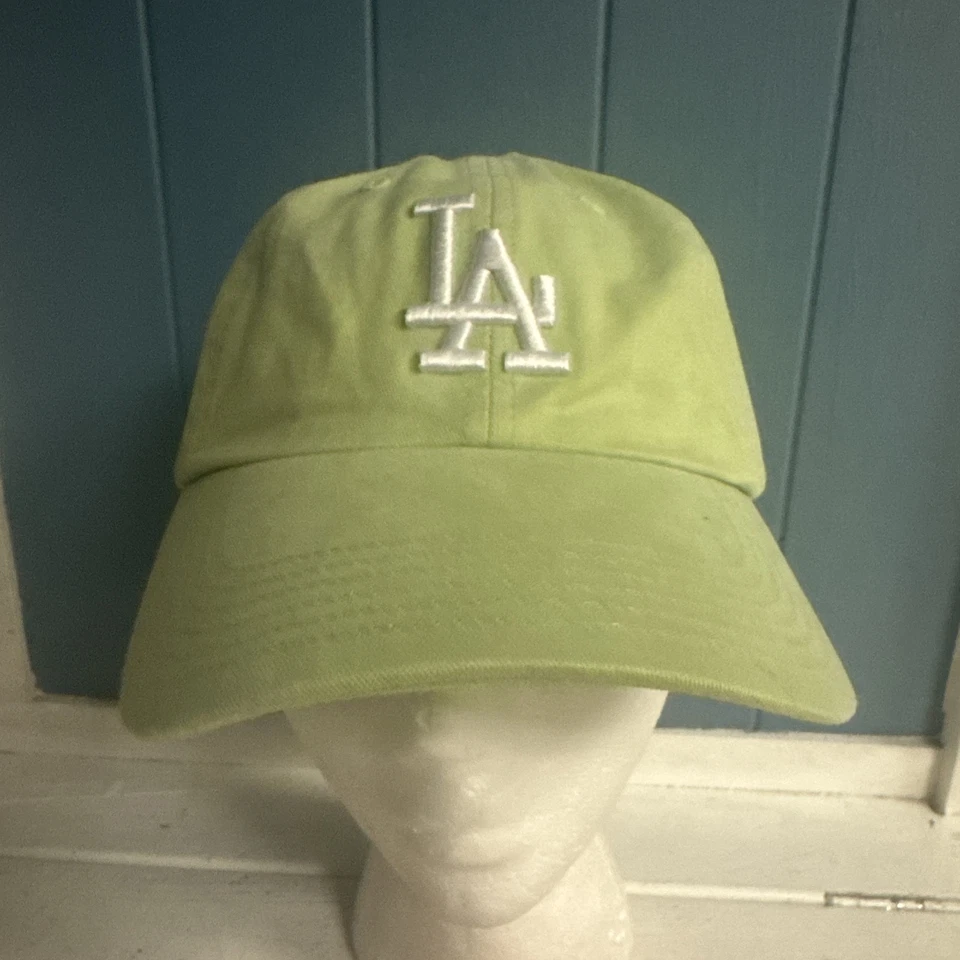 Boné de beisebol Los Angeles Dodgers Strapback T.E.I. Cordão + MLB verde perfeito - Imagem 3 de 4