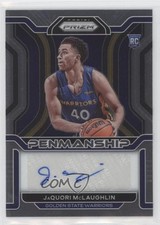 2021-22 Panini Prizm Rookie Penmanship JaQuori McLaughlin #RP-JAQ Auto 0v0