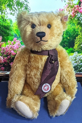 Steiff Britischer Sammler Teddybär 2008. EAN 662966. 38cm. Mit Box & Zertifikat