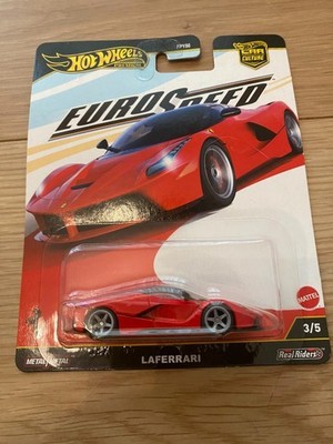 ホットウィール EURO SPEED LaFerrari Hot Wheels Premium Laferrari Euro Speed Red Car Culture