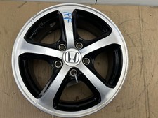 Wheel 15x6 Alloy Exposed Lug Nuts 5 Spoke Black Inlay Fits 15 Civic 643189 Wheel 15x6 Alloy Exposed Lug Nuts 5 Spoke Black Inlay Fits 15 Civic 643189