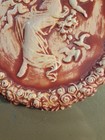 Set Of Vintage Woman On A Swing With Cherub Cupid Plaque — photo 10