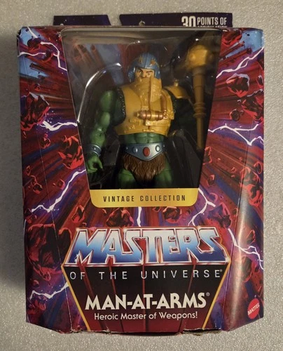 Masters of The Universe Masterverse Vintage Collection MAN-AT-ARMS Figure MOTU