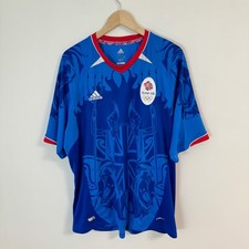 Great Britain Olympic Team GB 2011/2012 Home Football Shirt Jersey Adidas Sz XL