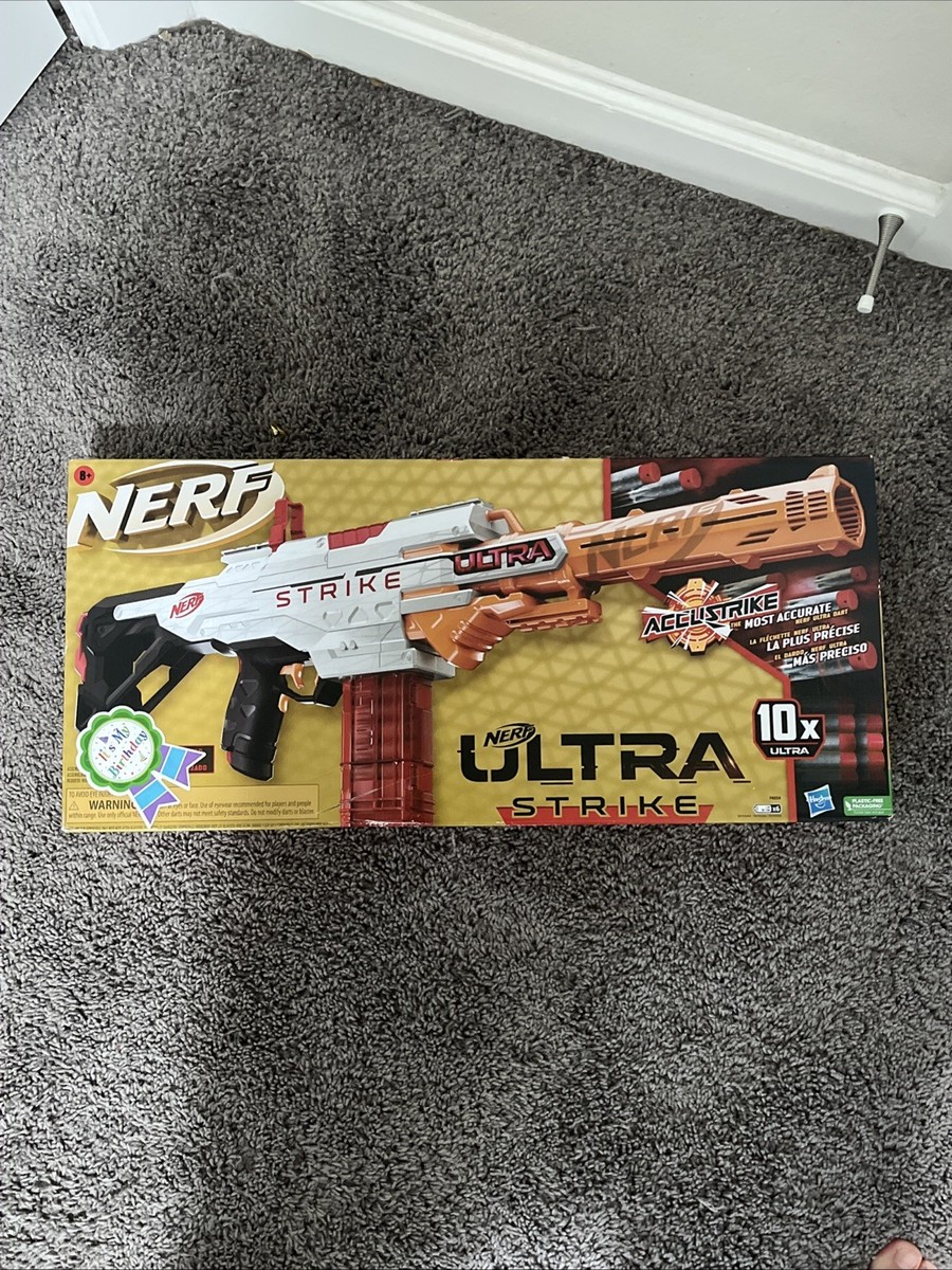 NERF ULTRA トイガンセット Amazon.com: Nerf Ultra Focus Motorized Blaster, 10-Dart Clip