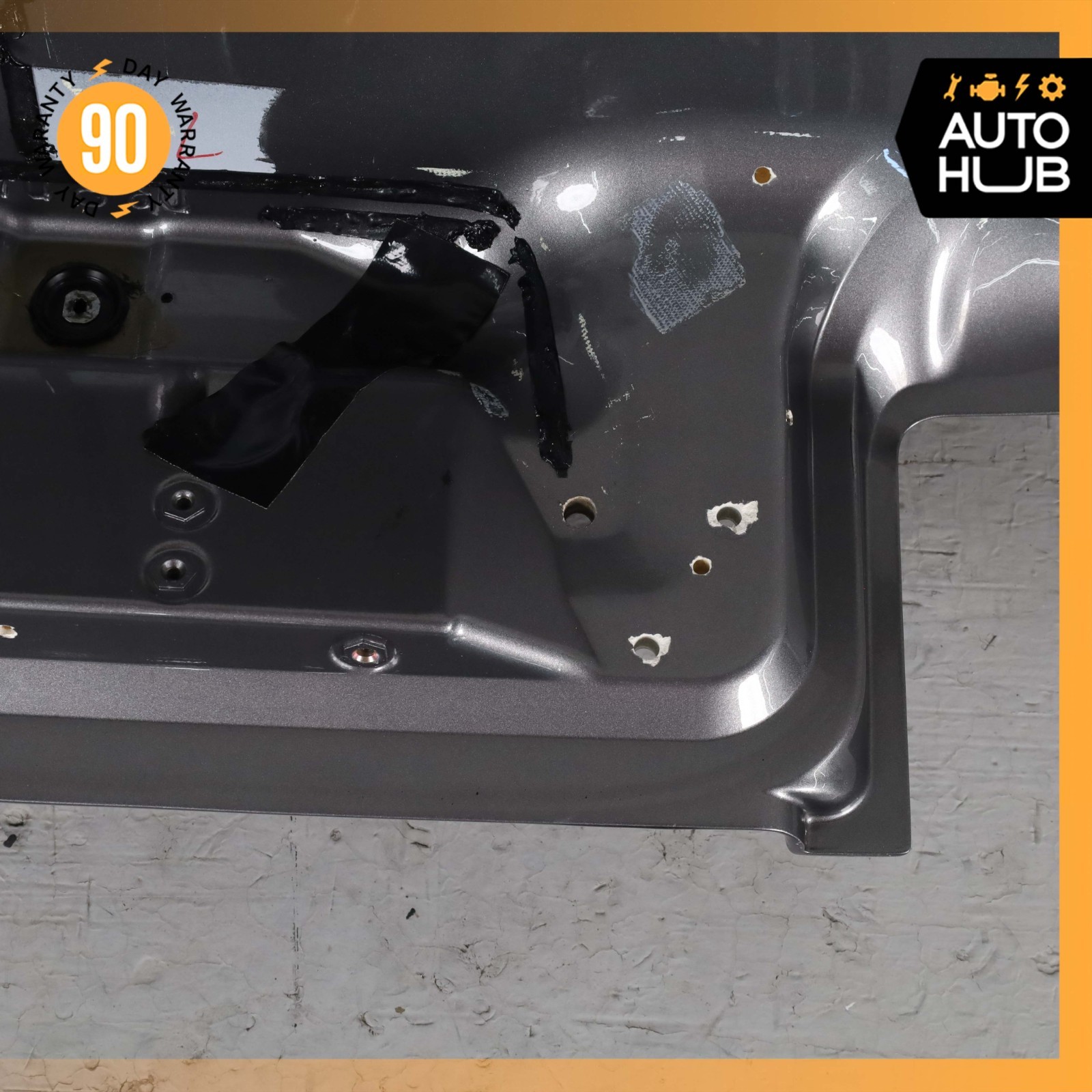 00-04 Aston Martin DB7 Vantage Convertible Trunk Lid Panel Assembly Gray OEM 35k