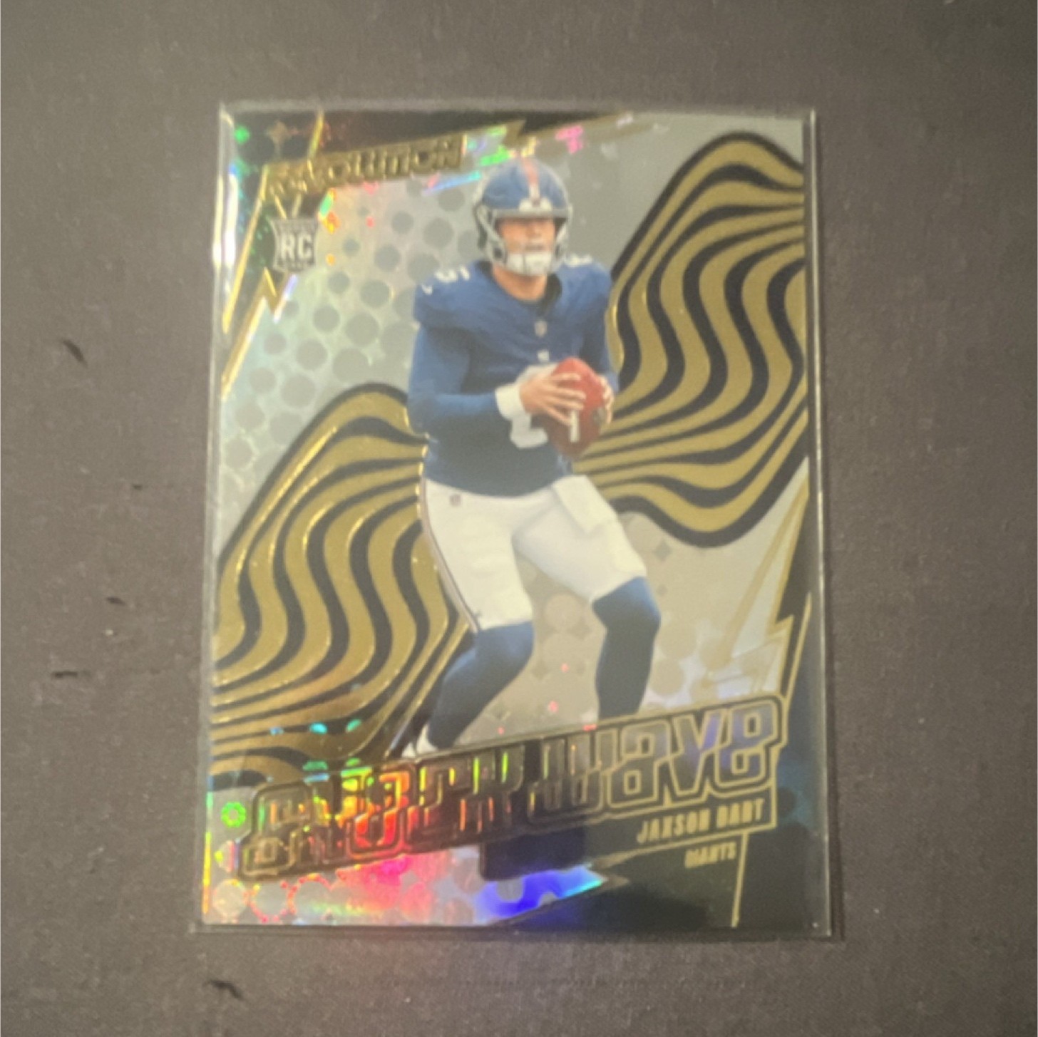 Panini 2025 Revolution Football Shockwave Jaxson Dart New York Giants #22