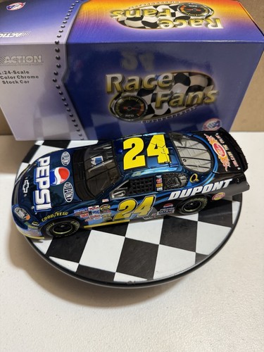 Jeff Gordon #24 DuPont Pepsi Color Chrome 2005 1/24 Nascar Diecast - Picture 2 of 14