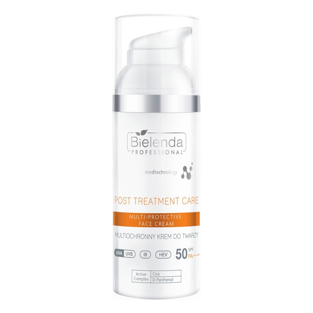 Bielenda Professional Post Treatment Care Multi-Protective Face Cream Protective Cream Spf 50 50 Ml - Image 2
