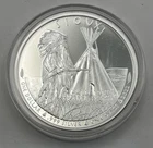 2022 Sioux Oglala Lakota Sovereign Nation 1 Oz Silver .999