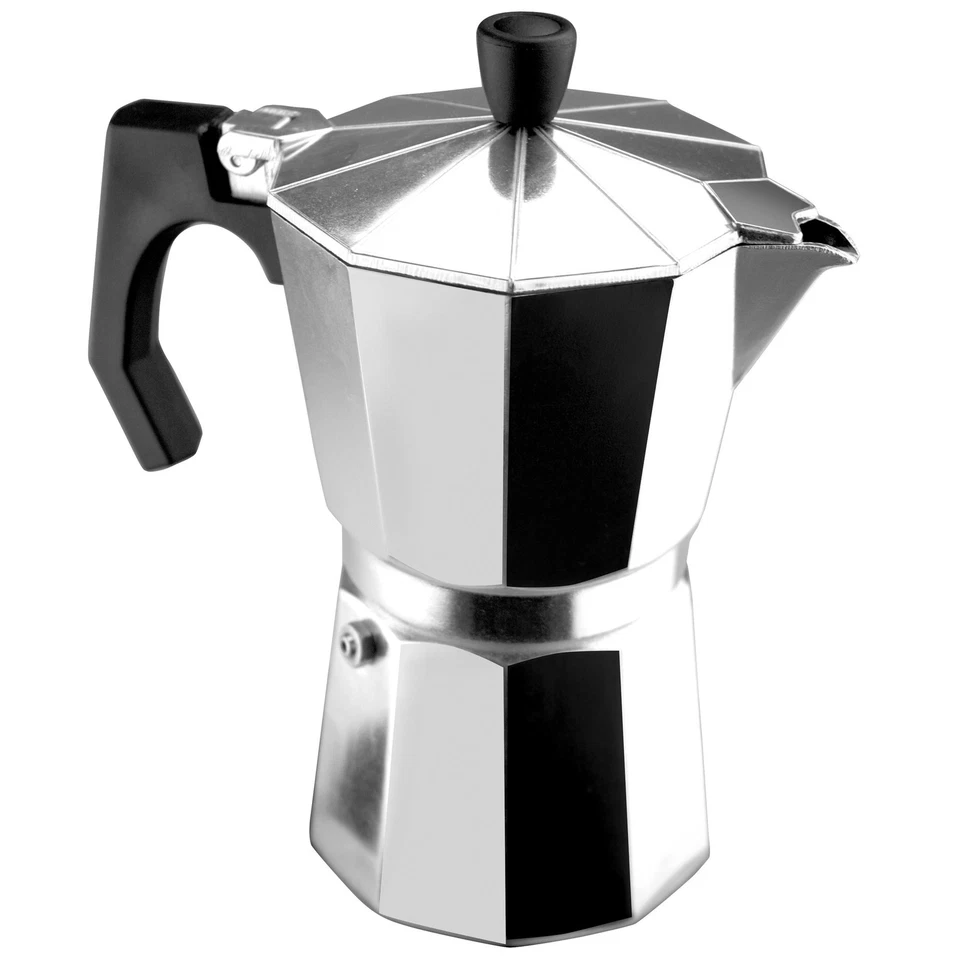 Kenia Estufa Espresso Moka Pot 9 Tazas/15 OZ Cafetera Italiana para C... Foto 4 de 4