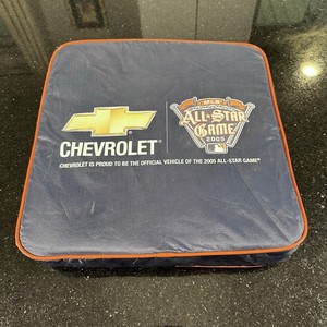 Chevrolet MLB Detroit All-Star Game 2005 Promo Seat Cushion Navy Blue Original