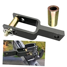 Versatile Quick Hitch Adapter with Adapter Sleeve Used to Adjust Top Link 