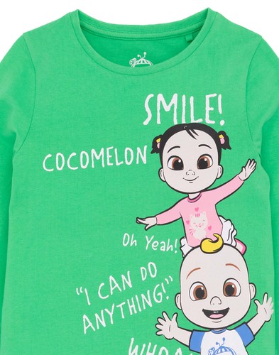 Cocomelon Green T-Shirt and Legging Set Unisex Kids - Picture 5 of 10