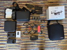 DJI Spark Fly More Combo Camera Drone - Lava Red - Original box and case. 