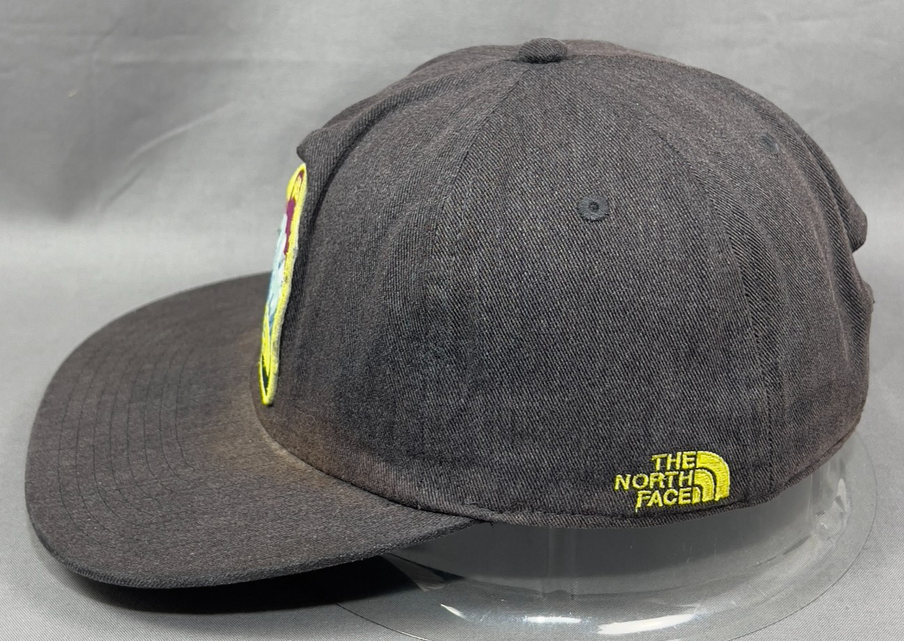 Wasatch Mountain Range Snapback Cap Hat Gray Utah… - image 4