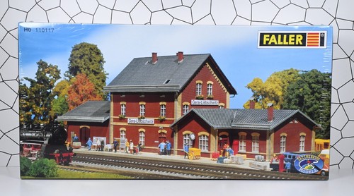 Faller H0 110117 - estación Gera - Liebschwitz - kit soldado en embalaje original | Condition: Gebraucht