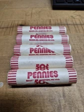 1977 P Cent Penny Roll OBW BU